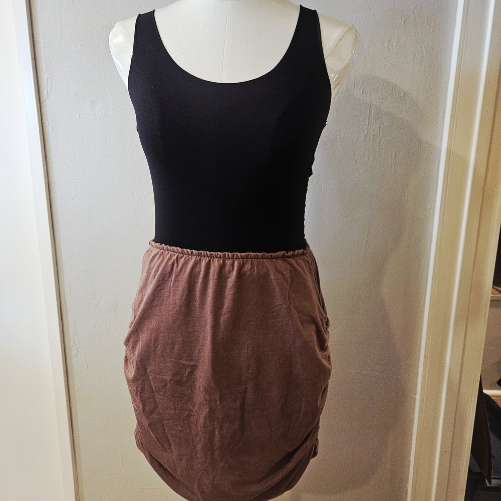 Synergy Organic Cotton Dusty Mauve Mini Skirt